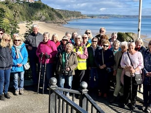Walking club steps out in September