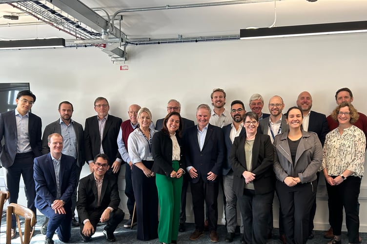 An international investor delegation visited the Port of Milford Haven as part of the Celtic Freeport green energy proposition.