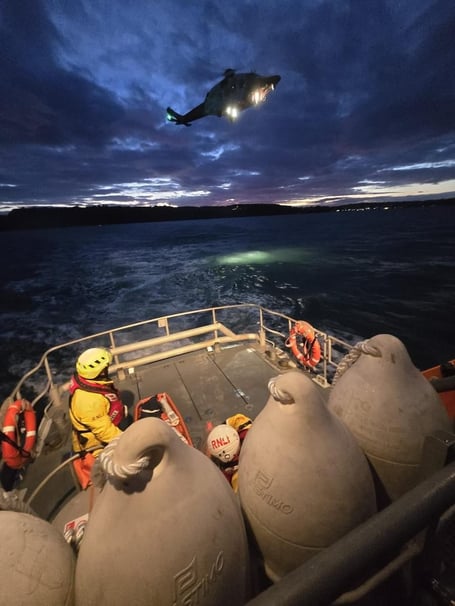 Tenby RNLI search