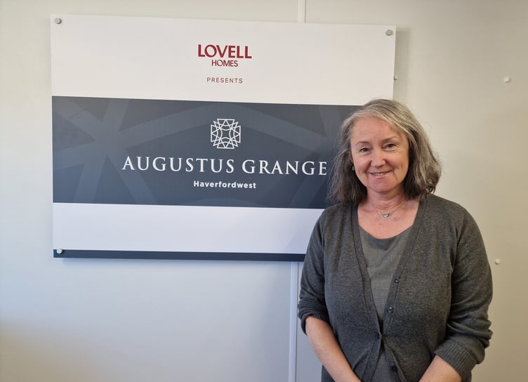 Adrienne Mortlock will be based at Augustus Grange, Haverfordwest