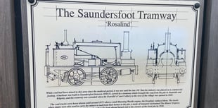 Fitting tribute to Saundersfoot's coal heritage in the pipeline