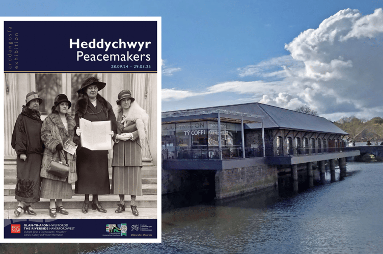 The Peacemakers Exhibition at Riverside Gallery, Haverfordwest runs until March 2025.
