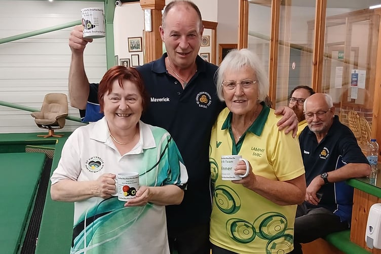 The winners were The Hotshots, Ann, Richard and Fran