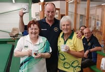 The Hotshots win South Pembs Short Mat Bowls Association's first tournament