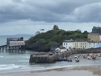 WATCH: Military get their choppers out over Tenby harbour!