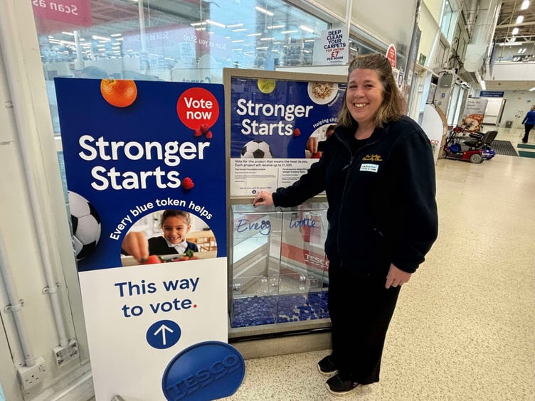 Judith Williams, of Paul Sartori Hospice at Home, is calling on Tesco customers to vote for the charity at the Haverfordwest and Goodwick stores to help it continue its vital hospice at home services.