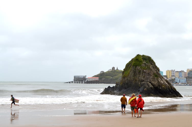 RNLI Tenby north beach