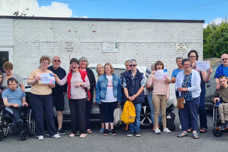 Service users at the Anchorage