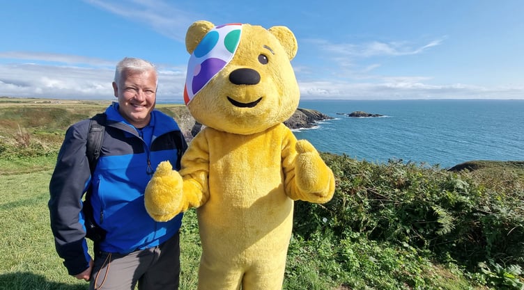 Derek Brockway will be in Pembrokeshire for a special episode of Weatherman Walking.