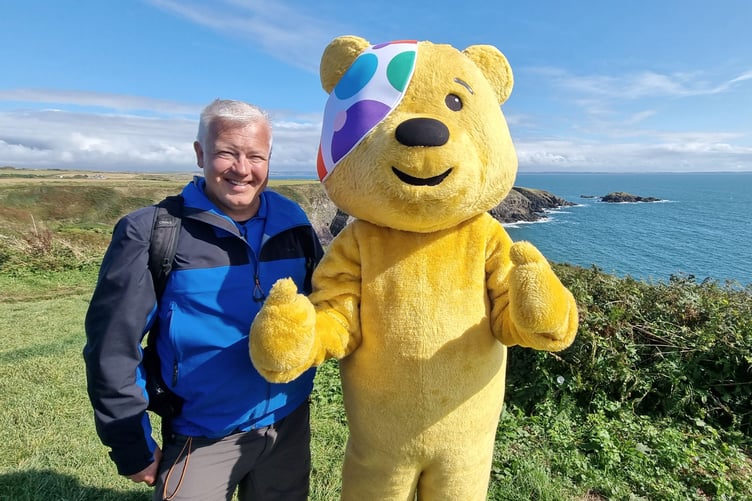 Derek Brockway will be in Pembrokeshire for a special episode of Weatherman Walking.