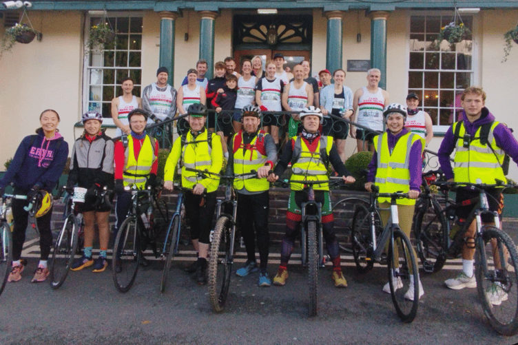 Sarn Helen Running Club saw 21 of its members take on the testing terrain of Marathon Eryri with several members of the Cycling Division for support. Two junior members also took part in the junior races with great success.