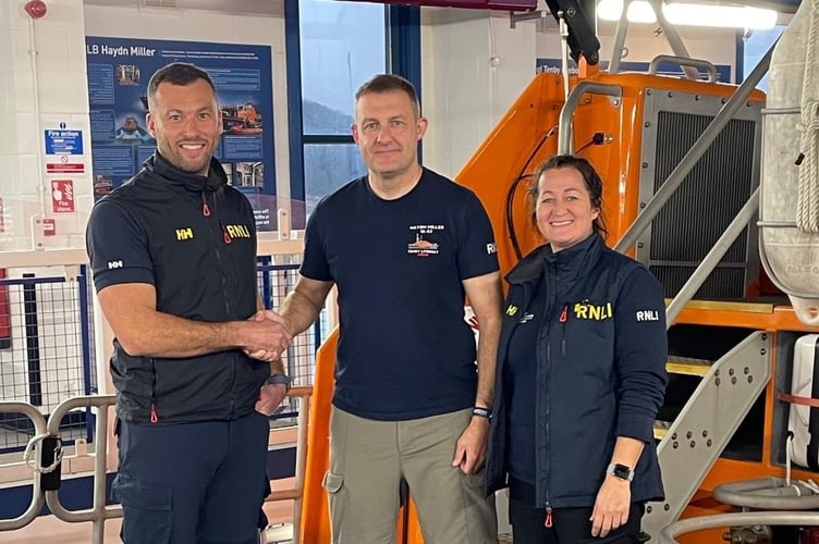 Rob Garland RNLI Tenby