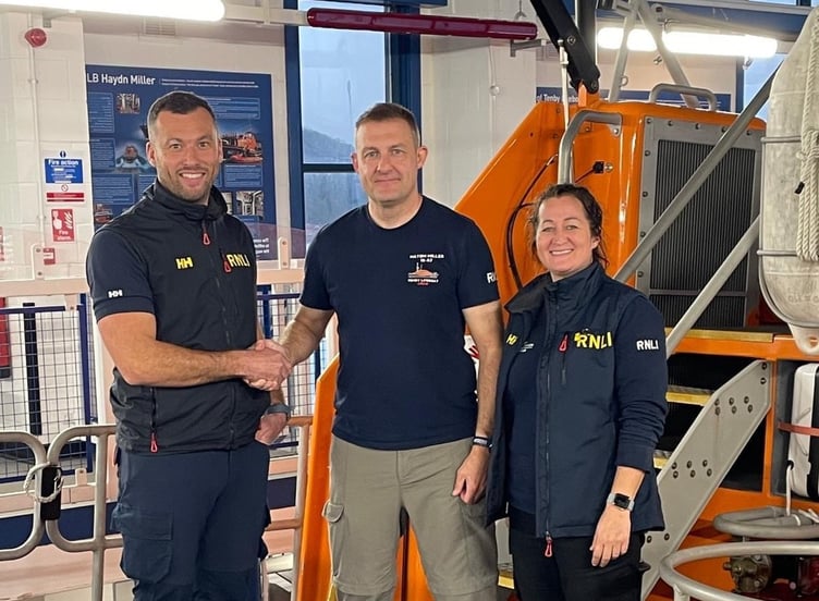 Rob Garland RNLI Tenby