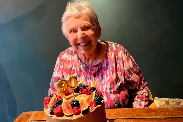 Mary Elizabeth Smith, Tenby at 90