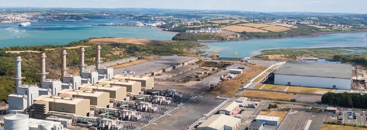 Plans for a green hydrogen production facility by Pembroke Power Station