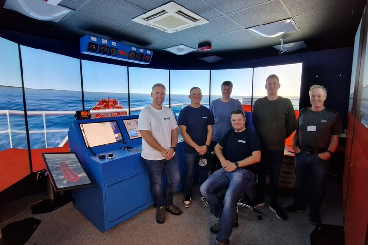 A training day was held at the simulator suite recently with staff from the Port of Milford Haven and Svitzer.