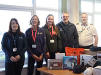 Port of Milford Haven donates safety kit to Atlantic Dash crew