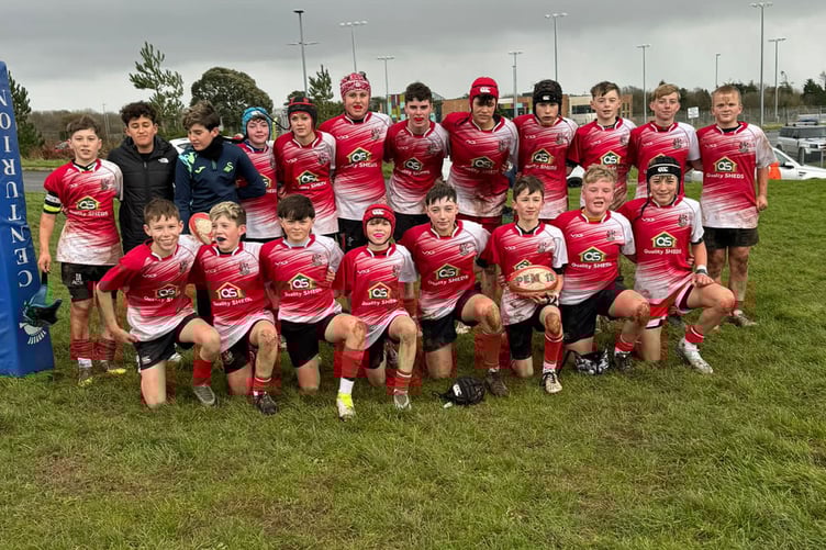 Pembroke Under 13s beat their Crymych counterparts 22-0