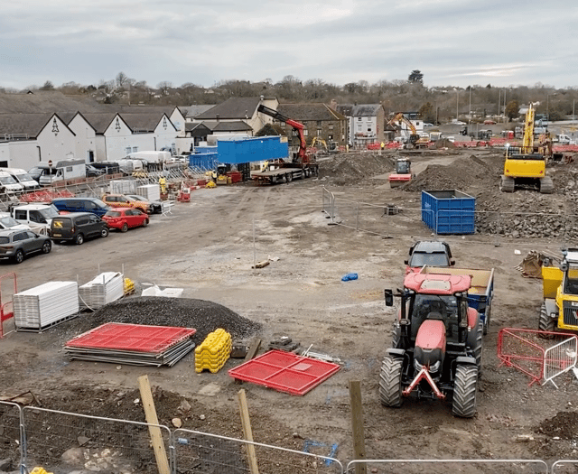 Work starts on Haverfordwest Transport Interchange