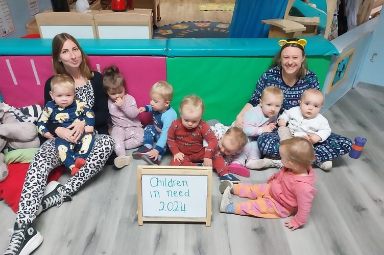Children in Need 2024: Under 2’s at Noah’s Ark Nursery, Narberth