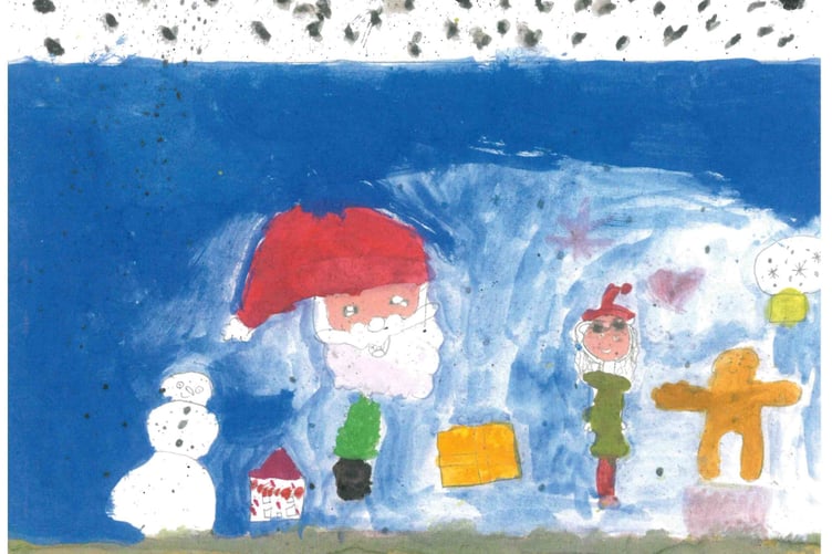 Drawing by Ayrah Harding, Milford Haven Community Primary School