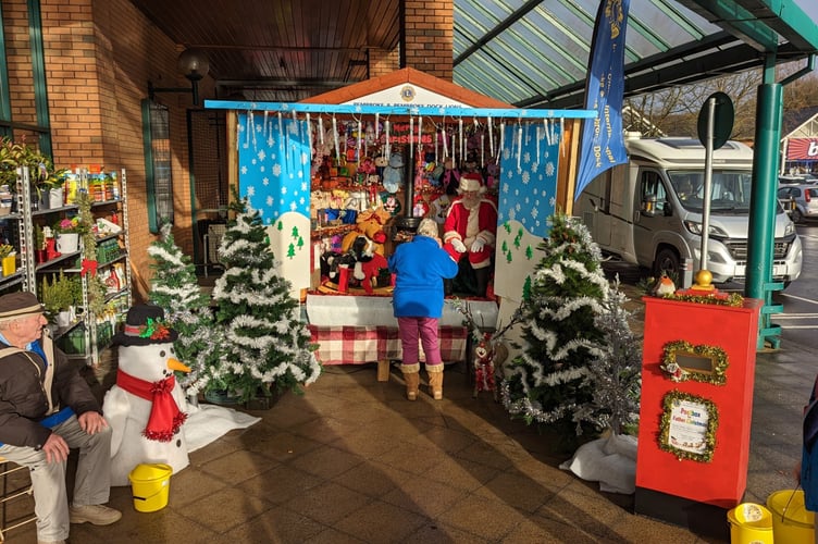 Pembroke and Pembroke Dock Lions are out and about this Christmas period holding their festive fundraising activities for worthy causes - and they’ll have a special guest along for the ride!