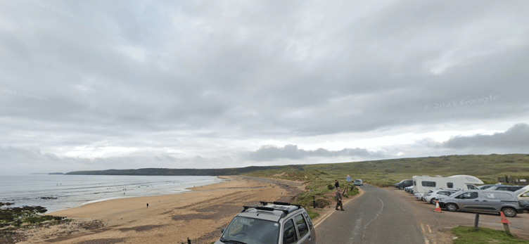 Freshwater West - parking areas