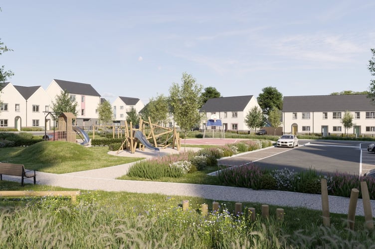 In total, 125 homes will be constructed by Pembrokeshire County Council at Brynhir.