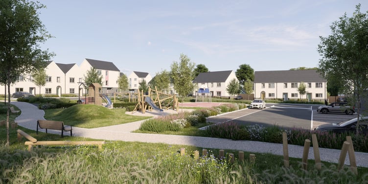 In total, 125 homes will be constructed by Pembrokeshire County Council at Brynhir.
