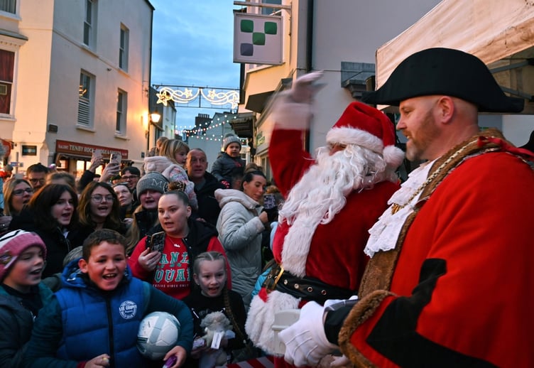 Tenby Mayor Christmas