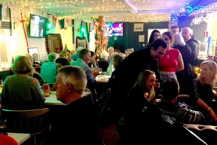 Tenby Sailing Club's Christmas party