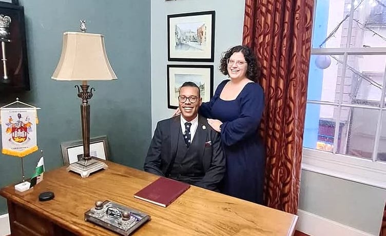 Councillors Randell Izaiah Thomas-Turner and Dani Thomas-Turner, of Haverfordwest Town Council, recently addressed Tenby Town Council on the ‘Anti-Racist Action Plan’ adopted by Pembrokeshire County Council.