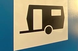 Caravan sign
