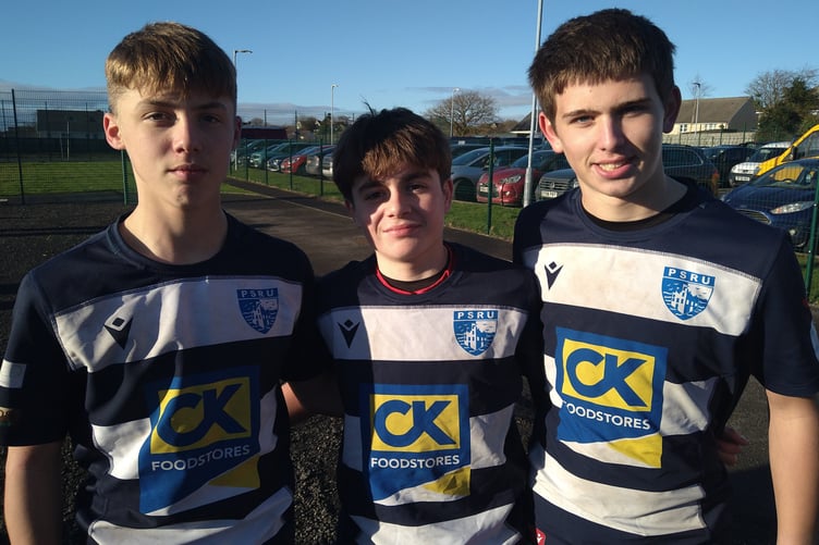 Pembroke U15s players represented Pembs Schools at the recent West Wales festival