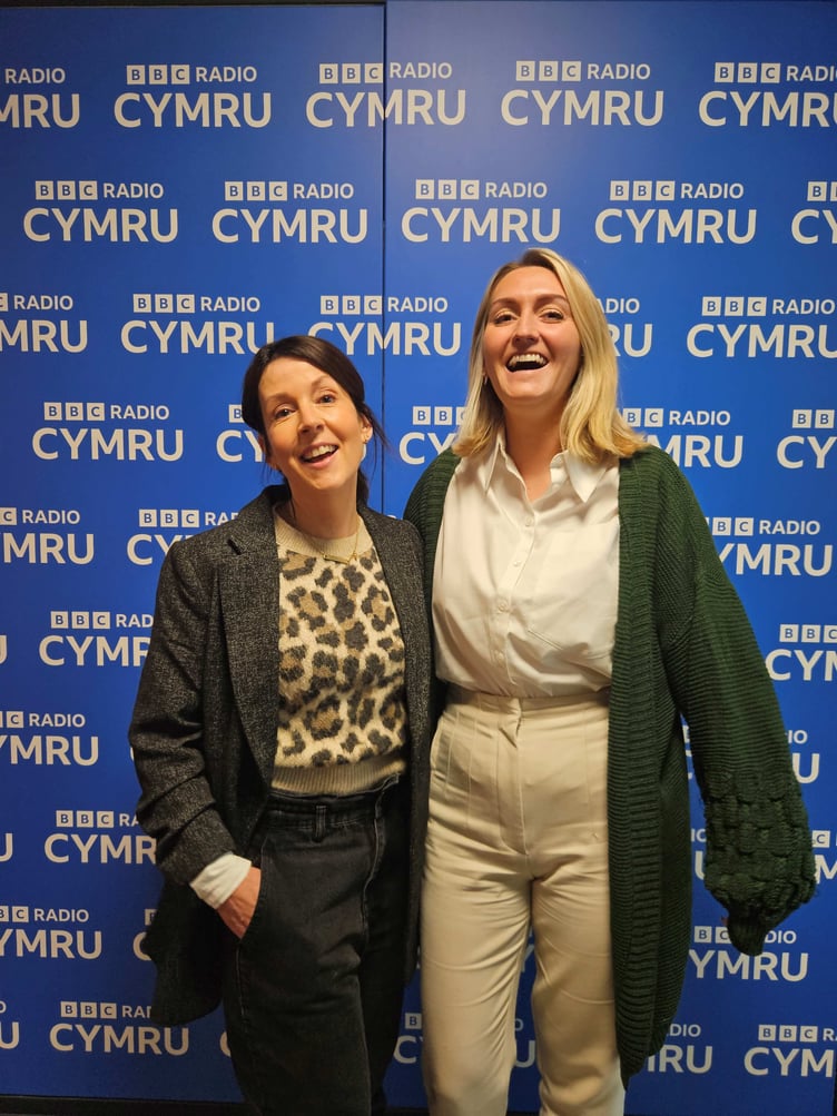 Colleen Ramsey with guest Rachael Solomon, of Eden