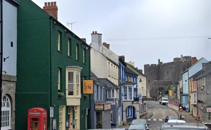 There are three ‘work packages’ in the proposed £12m ‘levelling up’ scheme for Pembroke. General Pembroke Picture: Google Street View