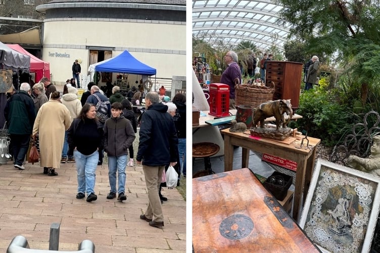 The Antique Fair and Vintage Market returns to the National Botanic Garden of Wales on February 1 and 2.