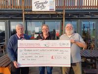 Amroth Beach fishing competition raises £1,100 for Wales Air Ambulance