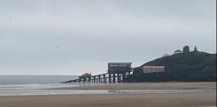 Tenby lifeboat launches in response to surfers in difficulty