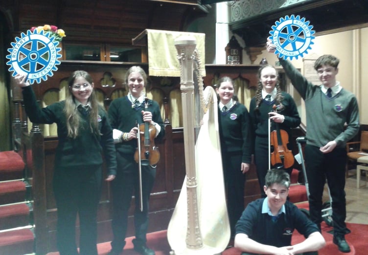 Narberth & Whitland Rotary 2025 Young Musician first round contestants