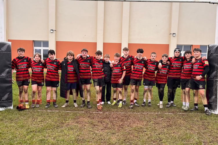 The Tenby team put in a solid performance against Neyland