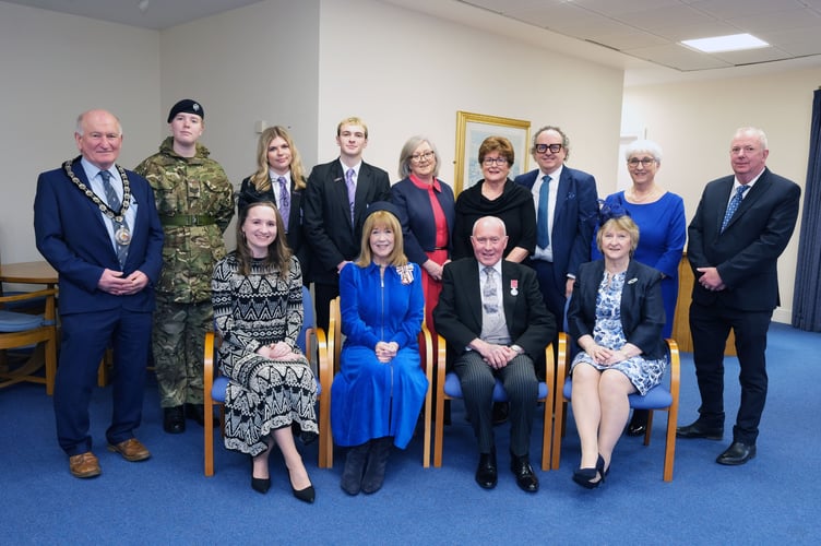 Hosting the event, the Chairman of Pembrokeshire County Council Cllr Steve Alderman noted that many, many thousands of students for decades to come will enjoy first class educational facilities at the new school, thanks to the dedication of Mr Lucas. 