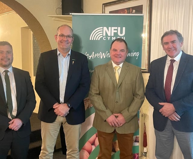 NFU President addresses Pembrokeshire farmers