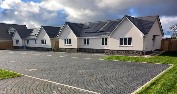 Pembrokeshire County Council is celebrating the completion of Phase 1 of a new housing development in St Davids.
