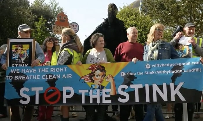 Campaigners from the ‘Stop the Stink’ group have stated that people in the Crundale, Haverfordwest and Spittal areas continued to be subjected to "horrendous smells again".