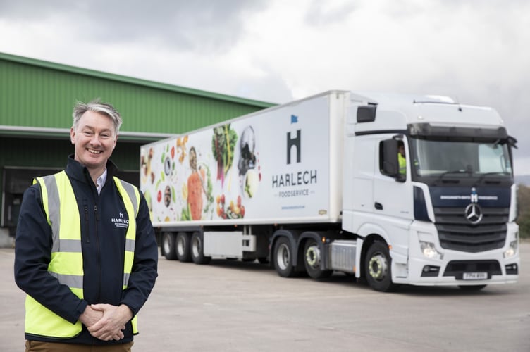 Stepping into the breach...David Cattrall, Managing Director of Harlech Foodservice