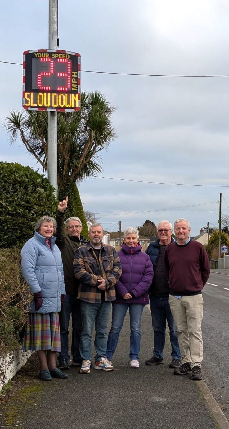 Recently, as part of a new initiative from Saundersfoot Community Council to improve road safety around the seaside village, three new digital speed indicators were installed on The Ridgeway, Stammers Road and Broadfield Road.