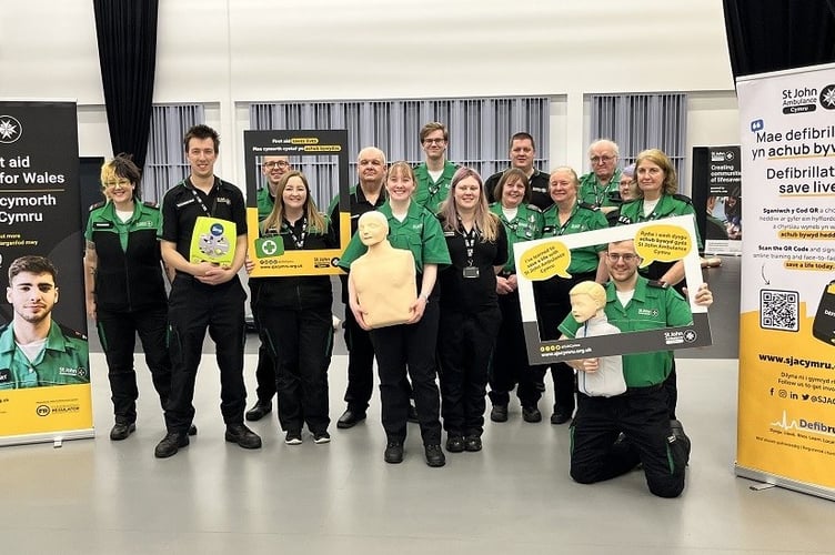 St John Ambulance Head of Response Operations, Darren Murray said: “It was a fantastic way to launch our annual Defibruary campaign and the pupils were keen to get hands-on and have a go at putting these skills to work in our demonstration sessions.