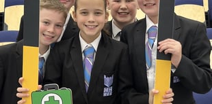 Pembrokeshire pupils receive defibrillator and CPR demonstrations