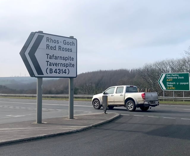 Improvements to be introduced at A477 Red Roses junction
